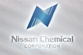 Nissan Chemical signboard and logo